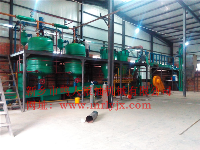 Hebei chicken oil refining equipment production line